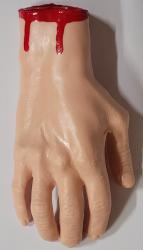 Blutige Hand zum Aufstecken ca.30 cm